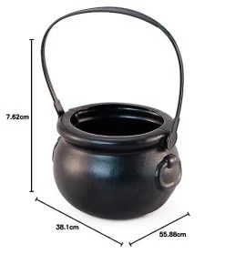 Bristol Novelty HI072 Witches Cauldron, Black, One Size -Rubie's Shop 41DAcS9TzfL