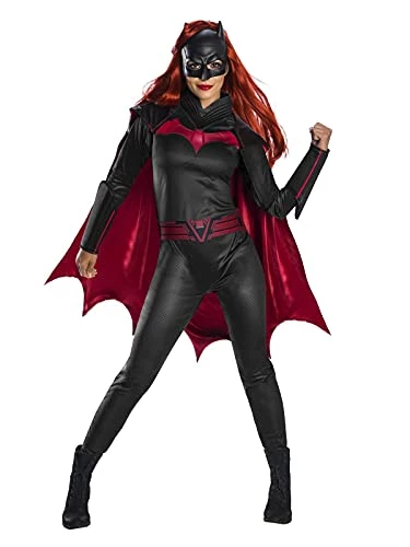 Rubie's Official DC Comics Batwoman Deluxe Ladies Costume, Adult Super Hero Fancy Dress 3 Rubie's Official DC Comics Batwoman Deluxe Ladies Costume, Adult Super Hero Fancy Dress