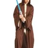 Rubie's Official Disney Star Wars Jedi Hooded Robe Men's Costume, Adult Fancy Dress -Rubie's Shop 41DfMsiA8RL 1
