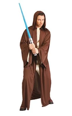 Rubie's Official Disney Star Wars Jedi Hooded Robe Men's Costume, Adult Fancy Dress