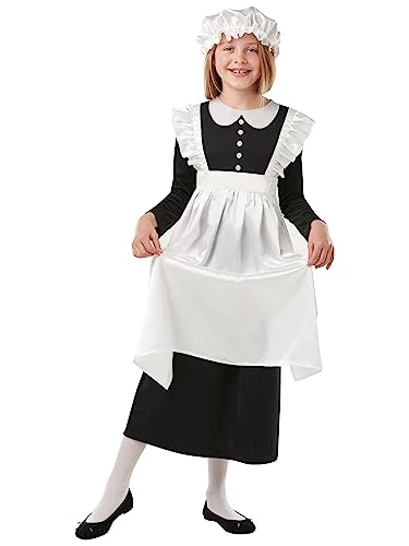 Rubie's 640203 Generic Official Victorian Maid Girls Costume Book Week, Child Size Ages 9-10 Years, Multicolor, X-Large 5 Rubie's 640203 Generic Official Victorian Maid Girls Costume Book Week, Child Size Ages 9-10 Years, Multicolor, X-Large - Image 3