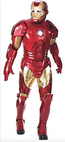 Rubie's 810409STD Official Marvel Supreme Edition Iron Man Collectors Costume, Men's, Standard Size