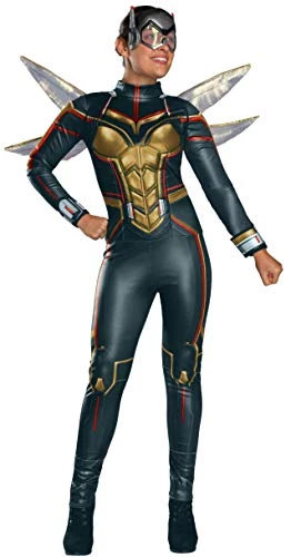 Rubie's Official Avengers Endgame Secret Wishes Wasp Ladies Costume, Adult Superhero Fancy Dress 3 Rubie's Official Avengers Endgame Secret Wishes Wasp Ladies Costume, Adult Superhero Fancy Dress
