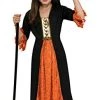 Rubie's Official Gothic Orange Witch Dress, Girls Halloween Costume -Rubie's Shop 41FQ5mTMwzL