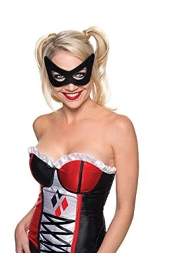 Rubie's Costume Co Women's Dc Superheroes Harley Quinn Mask