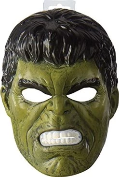 Rubie's 39215NS Marvel Avengers Hulk Deluxe Mask Costume Accessory, Boy's, One Size, Green -Rubie's Shop 41G3pyfQvXS
