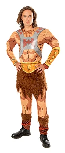 Rubie's Official Masters Of The Universe Revelation He-Man Deluxe Adult Costume, Adult Superhero Fancy Dress 3 Rubie's Official Masters Of The Universe Revelation He-Man Deluxe Adult Costume, Adult Superhero Fancy Dress