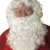 Rubie's Official Adult's Santa Father Christmas Beard And Wig - One Size, White -Rubie's Shop 41G6wPnlvL