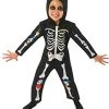 Rubie's Official Skeleton Costume Unisex, Younger Child