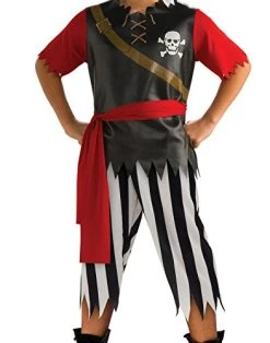 Pirate King Boys Fancy Dress TV,Book, Film Costume Children Kids Child -Rubie's Shop 41Gc6eED L