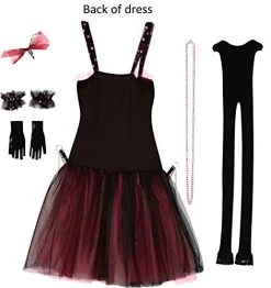 Generique - 80s Diva Costume For Women, One Size Fits All (UK Dress Size 10-12) -Rubie's Shop 41Gf4JzaYbL