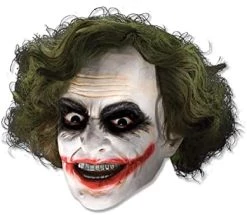 Rubie's Costume Co Men's Batman The Dark Knight The Joker 3/4 Mask, Multi, One Size -Rubie's Shop 41HQq5S3VKL. AC