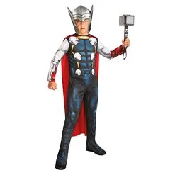 Rubie's Official Marvel Avengers Thor Classic Childs Costume, Kids Superhero Fancy Dress