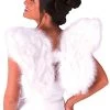 White Feather Angel Fairy Wings Fancy Dress Costume