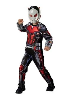 Rubie's Official Marvel Avengers Ant-Man Deluxe Childs Costume, Kids Superhero Fancy Dress