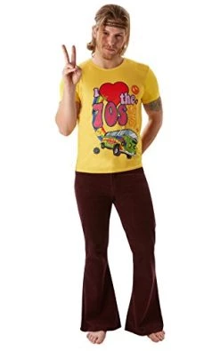 Rubie's 810679 Official I Love The 70's T-Shirt Adult Costume