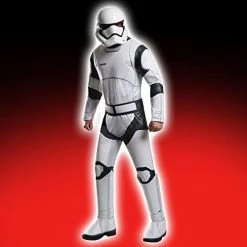 Rubie's Official Disney Star Wars Stormtrooper Deluxe Men's Costume, Adult Fancy Dress -Rubie's Shop 41KB4TTL4UL 1