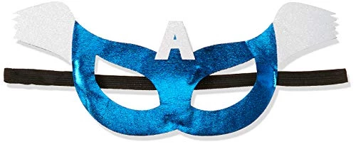 Rubie's Official Marvel Avengers Captain America Metallic Dress Childs Costume, Kids Superhero Fancy Dress 6 Rubie's Official Marvel Avengers Captain America Metallic Dress Childs Costume, Kids Superhero Fancy Dress - Image 4
