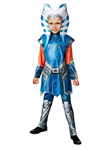 Rubie's Official Disney Star Wars Ahsoka Tano Deluxe Child Costume, Kids Fancy Dress 3 Rubie's Official Disney Star Wars Ahsoka Tano Deluxe Child Costume, Kids Fancy Dress