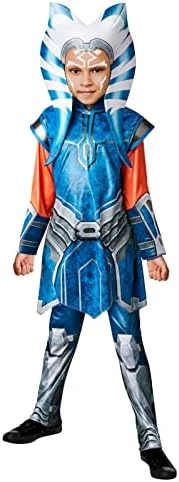 Rubie's Official Disney Star Wars Ahsoka Tano Deluxe Child Costume, Kids Fancy Dress 6 Rubie's Official Disney Star Wars Ahsoka Tano Deluxe Child Costume, Kids Fancy Dress - Image 4