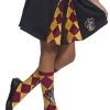 Rubie's Official Harry Potter Gryffindor Costume Skirt, Childs One Size Approx Age 5 - 7 Years -Rubie's Shop 41MBq3bY8UL
