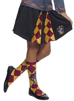 Rubie's Official Harry Potter Gryffindor Costume Skirt, Childs One Size Approx Age 5 - 7 Years