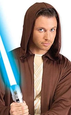 Rubie's Official Disney Star Wars Jedi Hooded Robe Men's Costume, Adult Fancy Dress -Rubie's Shop 41NN7KkT2nL 1