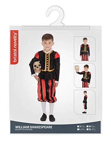 Bristol Novelty Children's William Shakespeare Costume 8 Bristol Novelty Children's William Shakespeare Costume - Image 6
