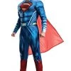 Rubie's Official DC Warner Bros Justice League Superman Costume, Adult Superhero Fancy Dress -Rubie's Shop 41ODumq88eL 1