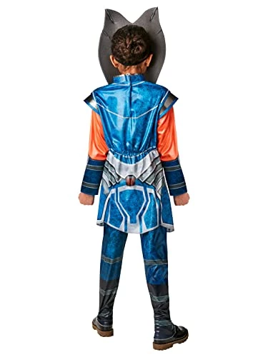 Rubie's Official Disney Star Wars Ahsoka Tano Deluxe Child Costume, Kids Fancy Dress 4 Rubie's Official Disney Star Wars Ahsoka Tano Deluxe Child Costume, Kids Fancy Dress - Image 2
