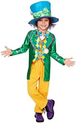 Rubie's Official Boy's Disney Alice In Wonderland Mad Hatter Costume For Age 9-10 -Rubie's Shop 41QDRelm1nL. AC 1