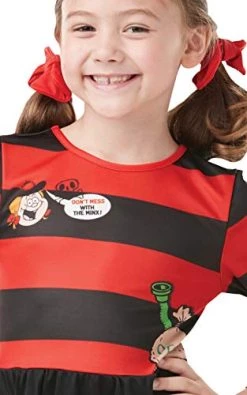 Rubie's Official The Beano Minnie The Minx, Girls Costume, Kids Book Week Character -Rubie's Shop 41RTFeYf6KL