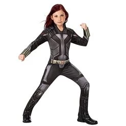 Rubies Official Marvel Black Widow Movie Classic Costume, Childs Superhero Kids Fancy Dress