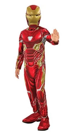 Rubie's Official Marvel Avengers Infinity War Iron Man Classic Childs Costume, Kids Superhero Fancy Dress