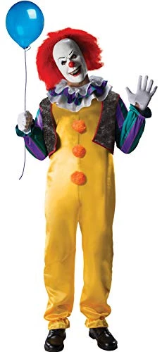 Rubie's Official Pennywise Deluxe Adult Costume Clown - IT The Movie