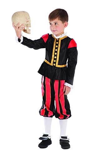 Bristol Novelty Children's William Shakespeare Costume 5 Bristol Novelty Children's William Shakespeare Costume - Image 3
