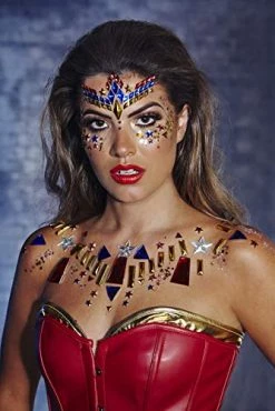 Rubie's The Gypsy Shrine Wonder Woman Body Jewels -Rubie's Shop 41TPSp3nQoL 1