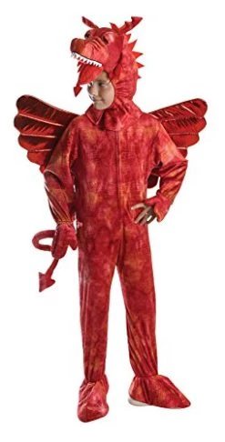 Bristol Novelty CC572 Dragon Costume, Red