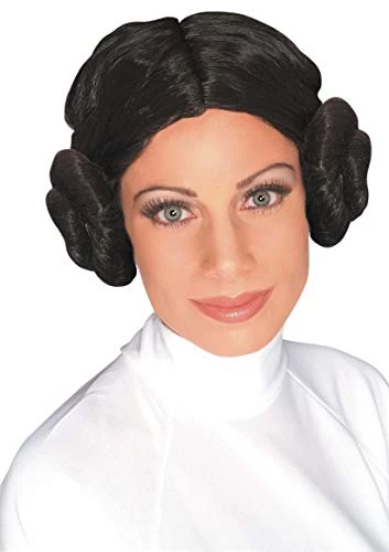Rubie's Official Star Wars Princess Leia Wig, Adult Costume - One Size 3 Rubie's Official Star Wars Princess Leia Wig, Adult Costume - One Size