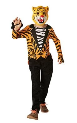 Rubie's Official Tiger Who Came To Tea Fancy Dress Boys Animal Zoo World Book Day Kids Costume