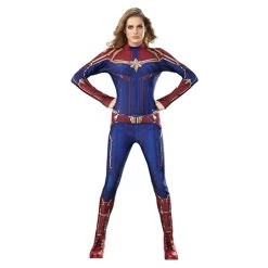 Rubie's Official Captain Marvel Hero Ladies Costume, Adult Fancy Dress