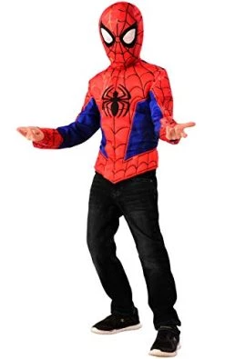 Rubie's Official Disney Spider-Man Spider-Verse Film Costume, Deluxe Costume Age 4-6 Years