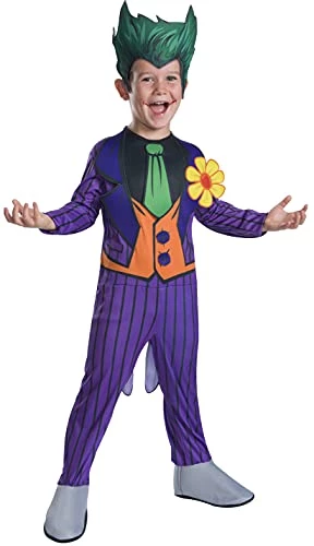 Rubie's Official DC Comics The Joker Child's Costume, Super Villain 3 Rubie's Official DC Comics The Joker Child's Costume, Super Villain