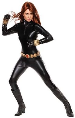 Rubie's Official Marvel Black Widow Grand Heritage Ladies Costume, Adult Fancy Dress