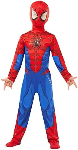 Rubie's Official Marvel Spider-Man Classic Childs Costume, Kids Superhero Fancy Dress 8 Rubie's Official Marvel Spider-Man Classic Childs Costume, Kids Superhero Fancy Dress - Image 6