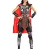Rubie's Official Marvel Thor Love And Thunder Movie, Mighty Thor Ladies Deluxe Costume, Adult Fancy Dress -Rubie's Shop 41ZQCLjr4AL 2