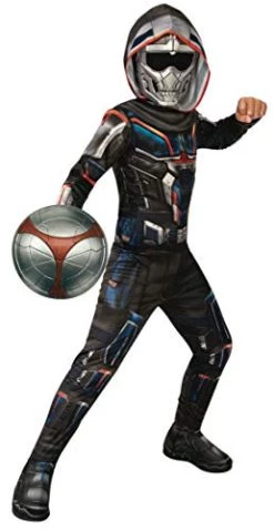 Rubies Official Marvel Black Widow Movie, Classic Taskmaster Kids Costume, Villain Fancy Dress, Childs Size