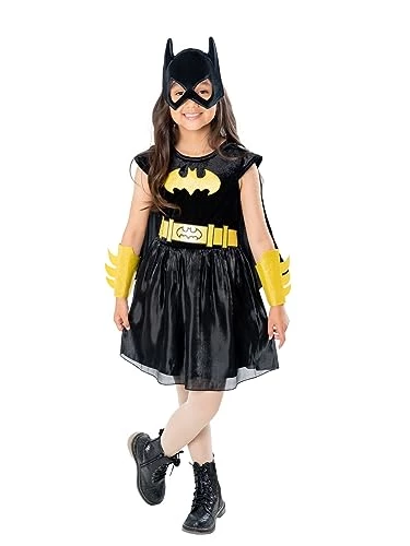 Rubie's Batgirl Deluxe Child Costume Kids Fancy Dress, Girls, Black 3 Rubie's Batgirl Deluxe Child Costume Kids Fancy Dress, Girls, Black
