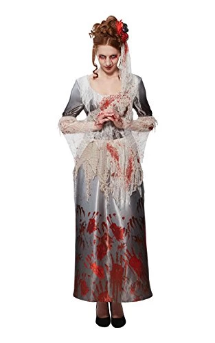 Rubie's Official Bloody Hands Dress Ladies Halloween Costume, Ghost Bride, Ladies Size Large UK 16-18 3 Rubie's Official Bloody Hands Dress Ladies Halloween Costume, Ghost Bride, Ladies Size Large UK 16-18
