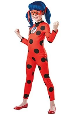 Rubie’s Rubies Miraculous Ladybug Kostüm Offizielles Ladybug Miraculous Kostüm